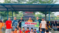 PT. SSS Gelar Sunat Massal dan Santunan 100 Paket Sembako, Rayakan HUT Ke-5 dengan Bakti Sosial di Lubuk Batu Jaya