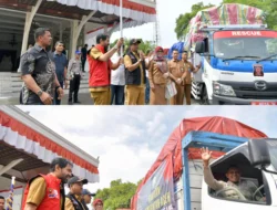 Gubernur Aceh Lepas Bantuan Logistik Bencana untuk Sejumlah Kabupaten