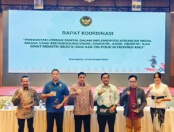 Riau Menuju Ruang Digital yang Aman, Kemenko Polkam Gelar Rapat Koordinasi