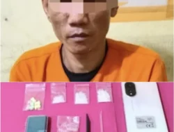Polsek Siak Hulu Tangkap Pelaku Narkoba, Sabu-sabu dan Pil Ekstasi Diamankan!