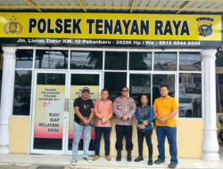 Dalam Mewujudkan Harkamtibmas Kapolsek Tenayan Raya Kompol Didi Antoni SH., MH Bangun Sinergitas Bersama Masyarakat, Media, Praktisi Hukum Dan LSM