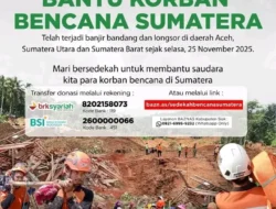 Donasi Bantuan untuk Aceh, Sumatera Utara, dan Sumatera Barat