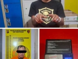 Pengembangan Kasus Narkoba di Sentajo Raya, Tim Elang Polres Kuantan Singingi Bekuk Dua Kurir Sabu.