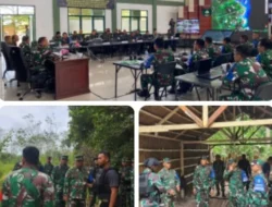 Dankodiklat TNI AD Tinjau Rangkaian Latihan Ancab di Natuna, Kasdam XIX/TT Turut Mendampingi