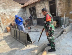 Babinsa Koramil Selo Dorong Semangat Pelaku Usaha Bengkel Las di Dukuh Senet