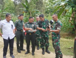 Dandim Boyolali Dampingi Danrem 074/Warastratama Tinjau Lokasi Rencana Pembangunan Yon Teritorial Pembangunan di Juwangi
