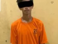 POLSEK PANGEAN BERHASIL AMANKAN PELAKU PENCURIAN KOTAK AMAL DI MASJID
