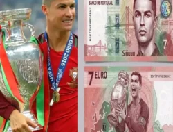 Uang Kertas Euro 7 Cristiano Ronaldo