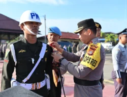 Kapolres Pidie Pimpin Apel Gelar Pasukan Operasi Lilin Seulawah 2025