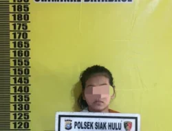 Polsek Siak Hulu Tangkap Pelaku Penggelapan di Medan.