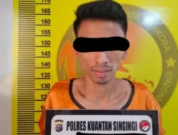 Sat Resnarkoba Polres Kuantan Singingi Bongkar Peredaran Sabu di Benai, Pengedar Diamankan Saat Transaksi
