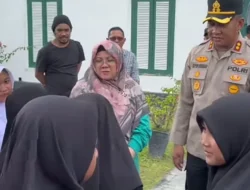 Bupati Siak Afni Z Tinjau Lokasi Museum Tangsi Belanda Pasca Kecelakaan yang Menimpa Siswa