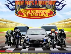 Gas Pol! Katon Kilup Tak Terbendung, Riau Kuasai ANOVA W2 Tapak Lapan Drag Race 2026.