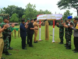 TMMD Sengkuyung I tahun 2026 di Ds. Bonagung Tanon, dibuka hari ini oleh Bupati Sragen