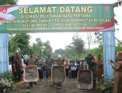 TMMD Sengkuyung Tahap I, tahun 2026 Resmi Dibuka, Desa Mliwis Jadi Titik Penguatan Pembangunan