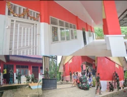 Karya Bakti TNI: Sekolah Dibalut Merah Putih, Simbol Kebangkitan Pendidikan Pascabanjir