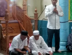 Menyambut Bulan Suci Ramadhan 1447 H. Segenap Pengurus Masjid Al-Muhajirin Pasar Baru Desa Simpang Gaung Mengadakan Acara Halal Bihalal.