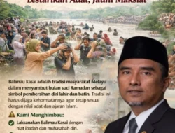 Ketua DPRD Kampar Ajak Masyarakat Lestarikan Tradisi Balimau Kasai, Sambut Ramadan 1447 H dengan Hati Bersih.