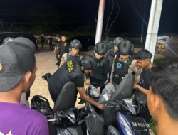TIM RAGA Polres Indragiri Hilir Gelar Patroli Gabungan, Situasi Kamtibmas Terpantau Kondusif