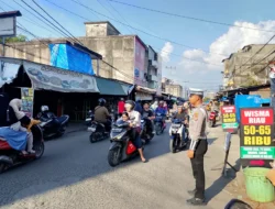 Polres Inhil Laksanakan PAM Takjil Ramadhan, Antisipasi Kemacetan dan Laka Lantas
