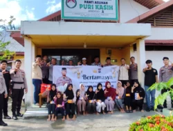 Polres Indragiri Hilir Berbagi Takjil Ramadhan di Panti Asuhan Puri Kasih Tembilahan