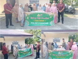 Sat Intelkam Polres Kampar Tebar 100 Paket Takjil, Perkuat Silaturahmi di Bulan Suci Ramadhan 1447 H.