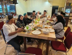 Guna Pererat Silaturahmi.Kasat Intelkam Polres Inhil Gelar Buka Puasa Bersama Insan Pers