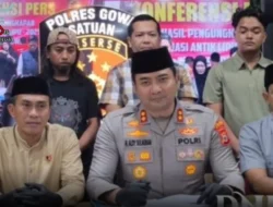 Polres Gowa menggelar konferensi pers terkait pengungkapan kasus pembusuran yang sempat viral di media sosial dan meresahkan warga. Peristiwa tersebut terjadi di Kecamatan Pallangga, Kabupaten Gowa.