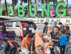 Pererat Silaturahmi, Satma AMPI Madina Bersama DPK STAIN Madina Berbagi Takjil untuk Masyarakat