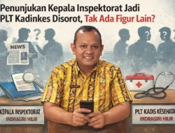 Penunjukan Kepala Inspektorat Jadi PLT Kadinkes Disorot, Tak Ada Figur Lain?