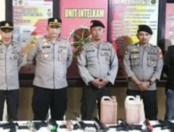 Usai Tarawih, Polsek Manggala Sisir Titik Rawan Gangguan Kamtibmas. 
