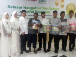 Sukseskan Selasar Hangat Lintas Agama X Joyful Indonesia Berdaya, Kemenag Kalsel Salurkan Ribuan Paket THR