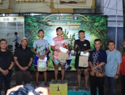 Kapolres Inhil bersama Forkopimda Hadiri dan Dukung Lomba Lari Fun Night 2 100 Meter di Tembilahan
