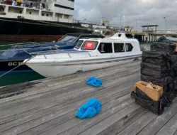 Speedboat Tanpa Awak Kandas di Pulau Panjang, Bea Cukai Batam Amankan 1,12 Juta Batang Rokok Ilegal