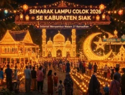 Tradisi Kampong Kito lomba meriah buluh & lampu colok Kab Siak
