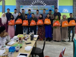 KNPI Inhil Gelar Buka Puasa Bersama OKP dan Organisasi Cipayung Plus, Sekaligus Serahkan Bantuan Sembako