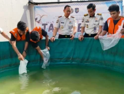 Produktif dan Berdampak! Lapas Batam Panen Kangkung & Kembangkan Budidaya Lele