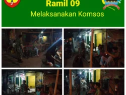 Patroli Humanis Babinsa Sawit, Perkuat Keamanan dan Kedekatan dengan Warga