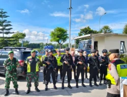 Patroli Ketat TNI-Polri di Rest Area, Pemudik Dibuat Aman dan Nyaman