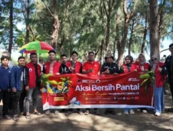 HUT ke-26, Banteng Muda Indonesia, DPC BMI Pidie Gelar Aksi Bersih Pantai di Kota Sigli