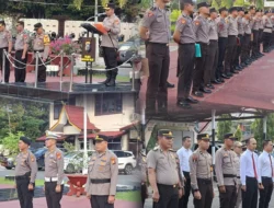 Apel Pagi Personel Polres Indragiri Hilir, Kapolres Tekankan Profesionalisme dan Kepedulian Kamtibmas