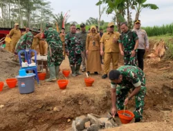 Groundbreaking Jembatan Gantung Garuda Di Wilayah Kodim Wonogiri Akan Menghubungkan Dua Desa Satu Kelurahan