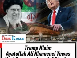 Trump Klaim Ayatollah Ali Khamenei Tewas Usai Serangan AS Ke Iran