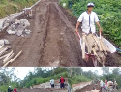Semangat Kaum Ibu Warnai TMMD Mliwis, Gotong Royong Cor Jalan Demi Akses Lebih Baik