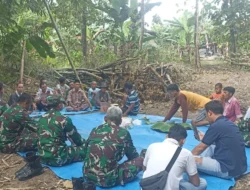 Doa Bersama Warnai Awal Pembangunan Jembatan Gantung Garuda di Cerme