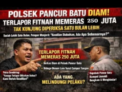 Ada Apa ini Pak Kapolda : Satu Bulan Sudah, Polsek Pancur Batu Diduga Tidak Berani Memeriksa Terlapor Duggaan Fitnah Sadis Korban Memeras 250 Juta. 