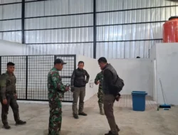 Dandim 0314/Inhil Tinjau Pembangunan Koperasi Merah Putih di Sejumlah Wilayah