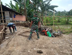 Progres Pesat, Jembatan Perintis Garuda di Wonosegoro Kian Kokoh Berkat Sinergi TNI dan Warga