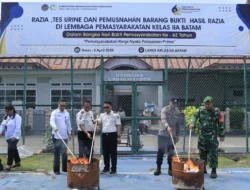 HBP Ke-62, Komitmen Nyata Kalapas Batam Wujudkan Lapas Bersih dari Narkoba dan Halinar