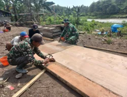 Detail Kian Matang, Pengerjaan Risplang Jembatan Gantung Garuda Dikebut